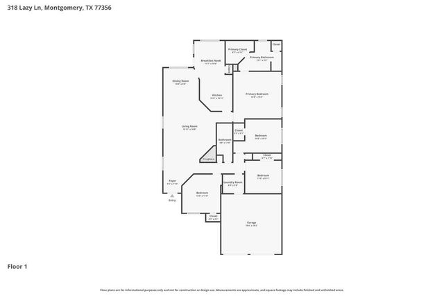 318 Lazy Lane, Montgomery, TX 77356