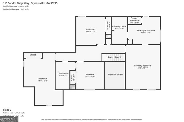 115 Saddle Ridge Way, Fayetteville, GA 30215