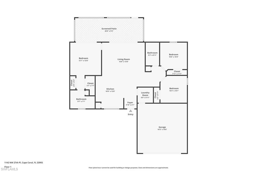 Image 2 of property listing at 1142 NW 27th PL, Cape Coral, FL 33993