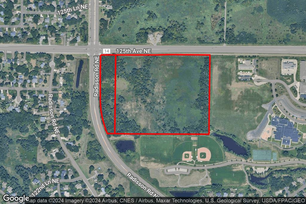 xxxx Radisson Road NE, Blaine, MN 55449 — exterior