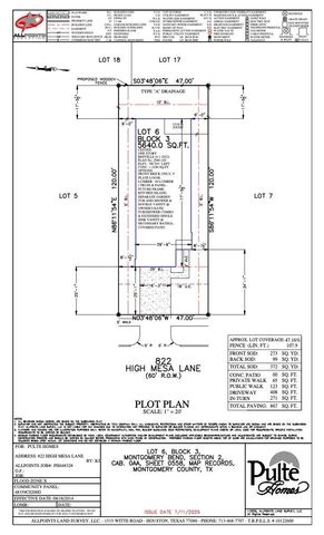 822 High Mesa Lane, Montgomery, TX 77356
