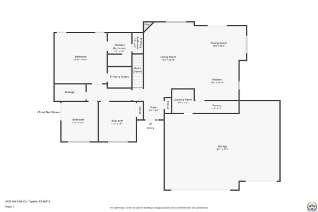 3430 NW 34th CIR, Topeka, KS 66618