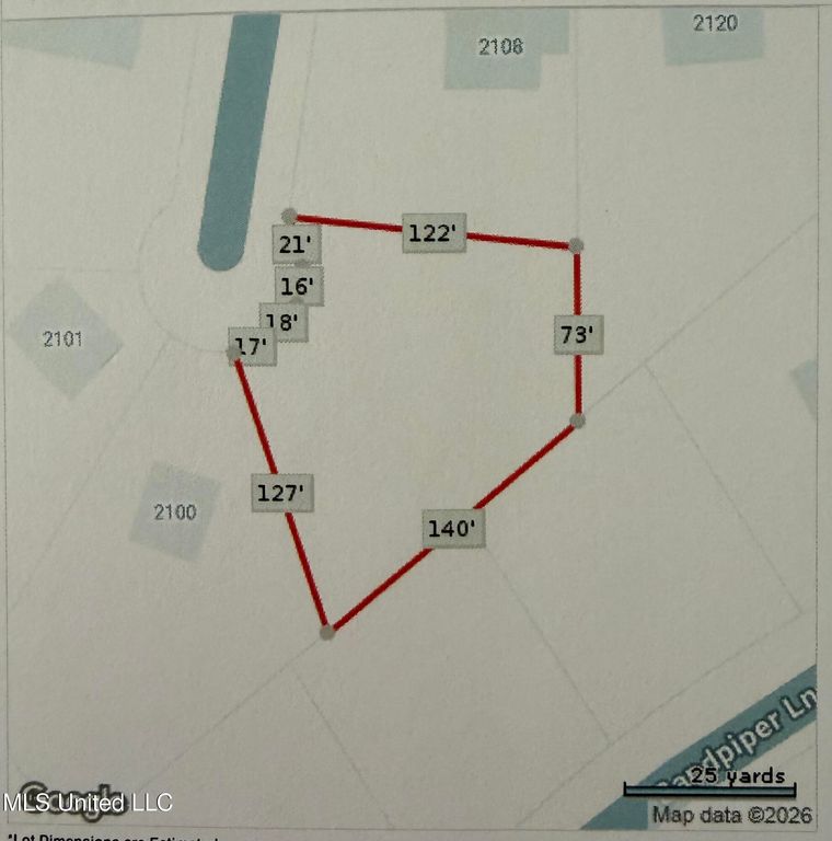 0 Cockleshell Lane, Gautier, MS 39553