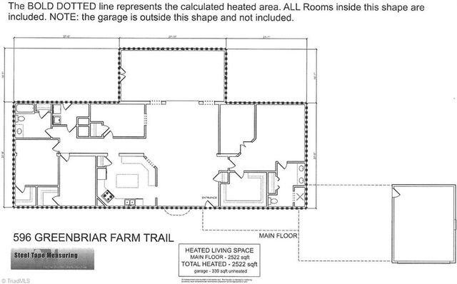 596 Greenbrier Farm Trail, Siler City, NC 27344