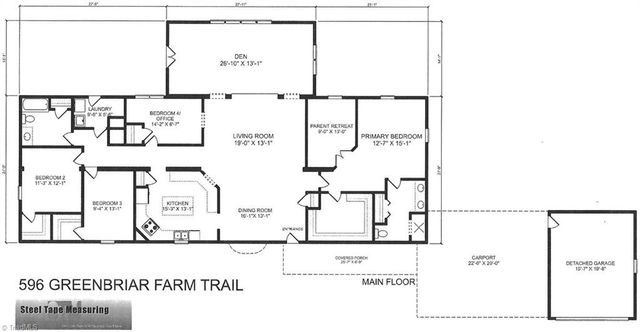 596 Greenbrier Farm Trail, Siler City, NC 27344