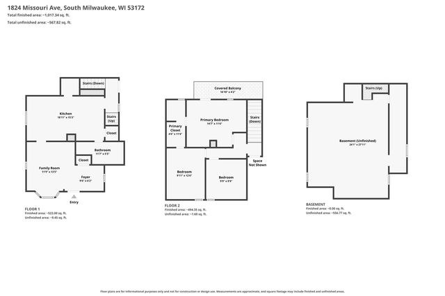 1824 Missouri AVENUE, South Milwaukee, WI 53172
