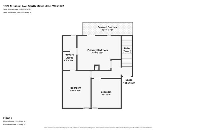1824 Missouri AVENUE, South Milwaukee, WI 53172