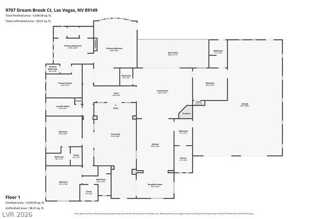 9707 Dream Brook Court, Las Vegas, NV 89149