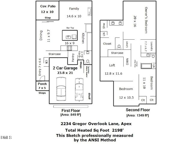 2234 Gregor Overlook Lane, Apex, NC 27502