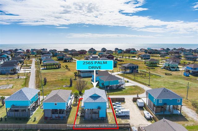 2565 Palm Drive, Crystal Beach, TX 77650