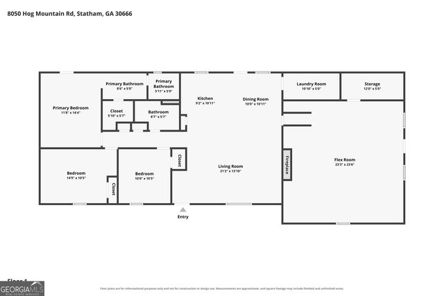 8050 Hog Mountain Road, Statham, GA 30666