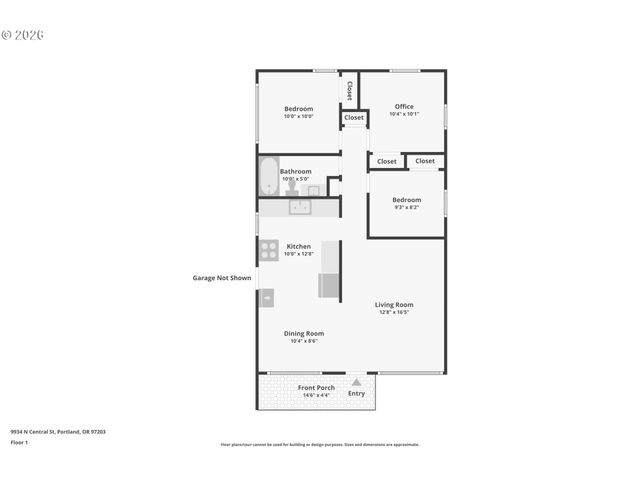 9934 N CENTRAL St, Portland, OR 97203