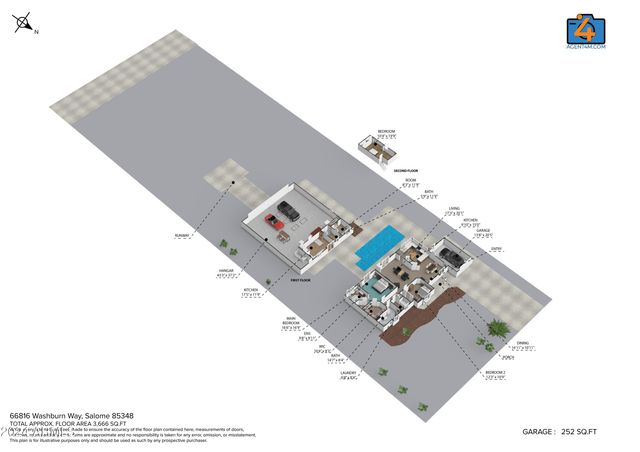 66816 WASHBURN Way, Salome, AZ 85348