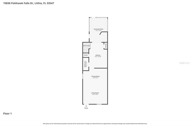 15836 FISHHAWK FALLS DRIVE, Lithia, FL 33547