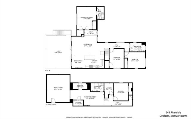 243 Riverside Dr, Dedham, MA 02026