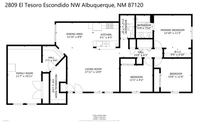 2809 El Tesoro Escondido NW, Albuquerque, NM 87120