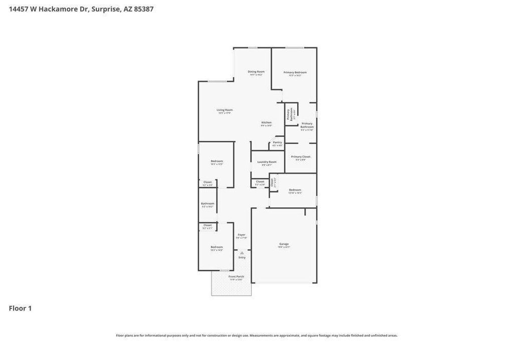 14457 W Hackamore Drive, Surprise, AZ 85387