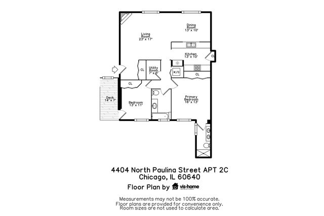 4404 N Paulina Street 2C, Chicago, IL 60640