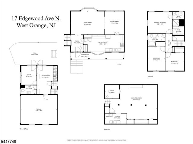 17 Edgewood Ave N, West Orange Twp., NJ 07052