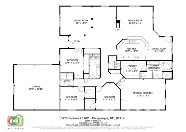 10220 BURHAM Road NW, Albuquerque, NM 87114