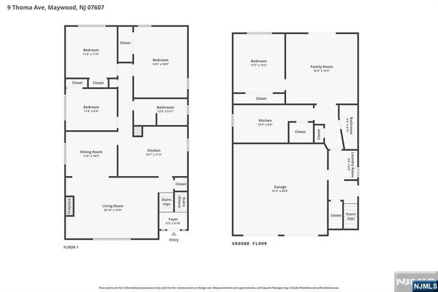 9 Thoma Avenue, Maywood, NJ 07607