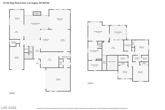 12122 Rojo Roma Avenue, Las Vegas, NV 89138