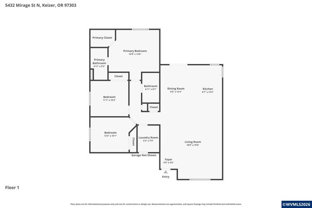 5432 Mirage St N, Keizer, OR 97303