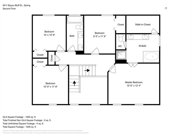 9411 Bayou Bluff Drive, Spring, TX 77379