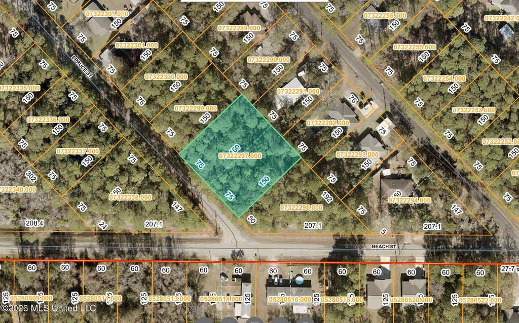 0 Spruce Street, Ocean Springs, MS 39564