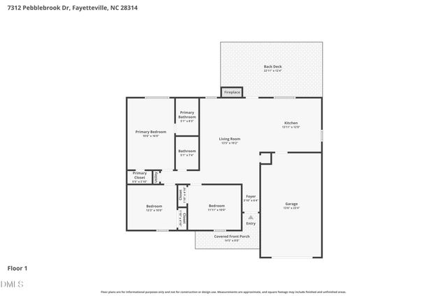 7312 Pebblebrook Drive, Fayetteville, NC 28314