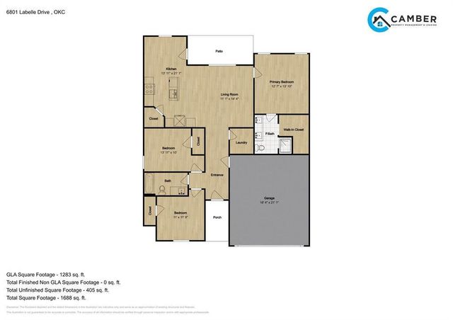 7044 Labelle Drive, Warr Acres, OK 73132