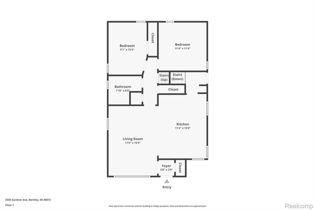 2036 Gardner Avenue, Berkley, MI 48072