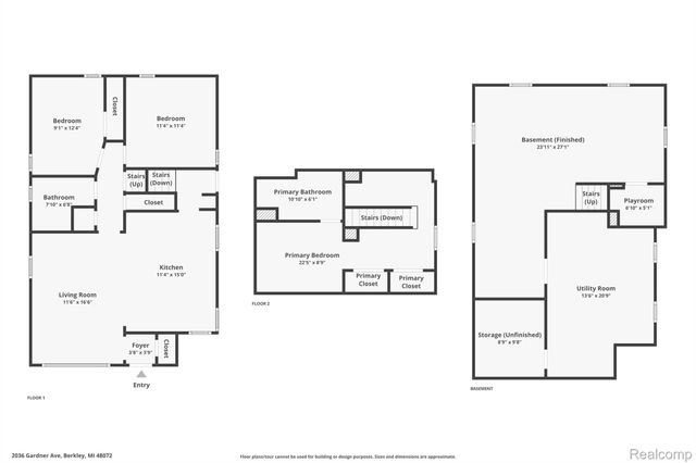 2036 Gardner Avenue, Berkley, MI 48072