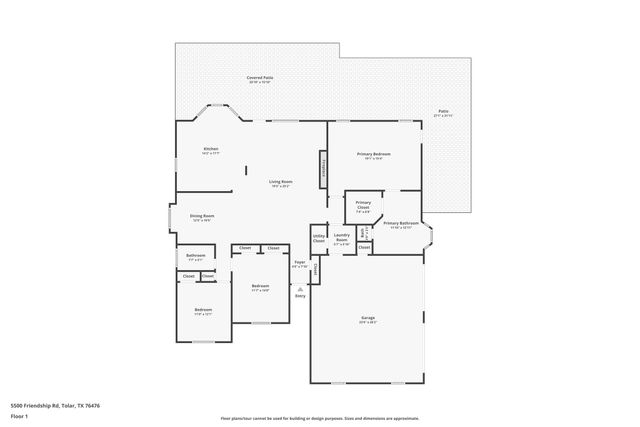 5500 Friendship Road, Tolar, TX 76476