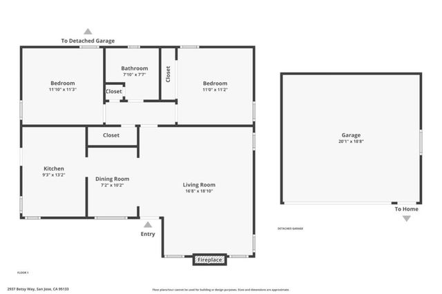 2937 Betsy Way, San Jose, CA 95133