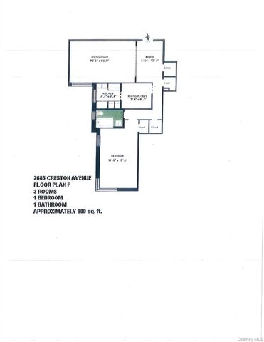 2685 Creston Street 2-F, Bronx, NY 10468