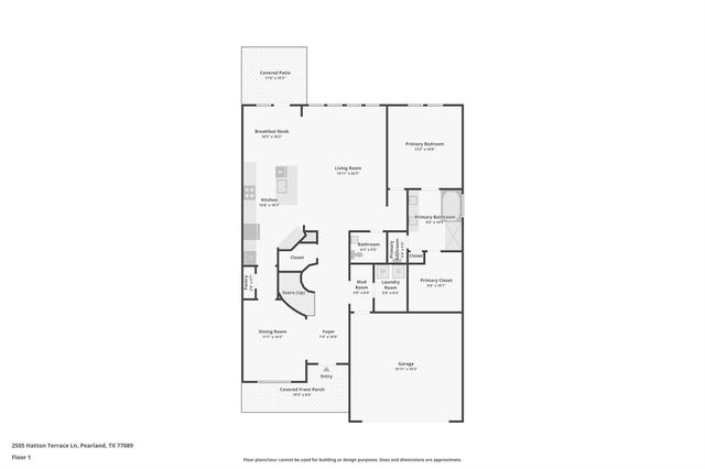 2505 Hatton Terrace Lane, Pearland, TX 77089