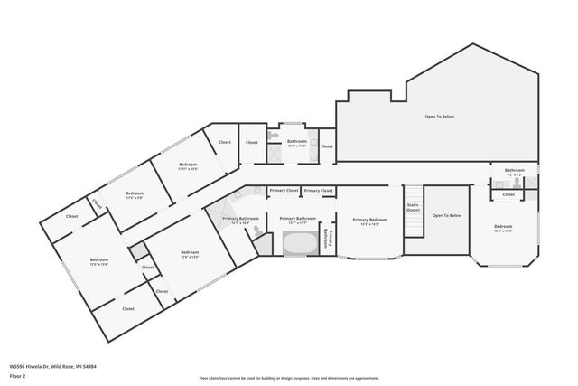 W5596 HIWELA DRIVE, Wild Rose, WI 54984