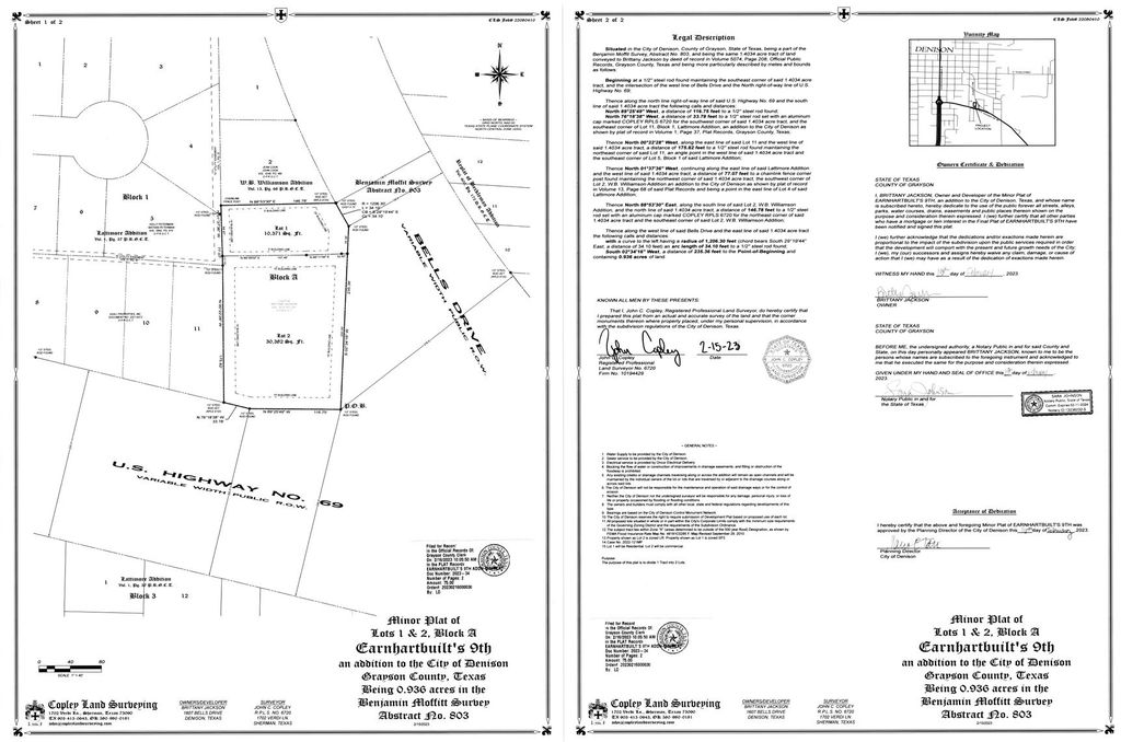 1607 Bells Drive, Denison, TX 75021