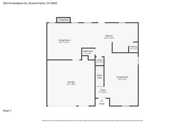 2812 N Hampton Drive, Grand Prairie, TX 75052