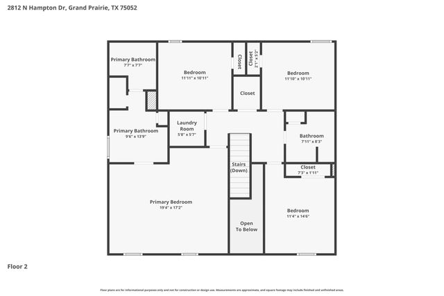 2812 N Hampton Drive, Grand Prairie, TX 75052