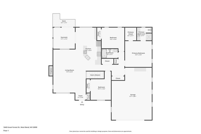 1640 Great Forest DRIVE, West Bend, WI 53090