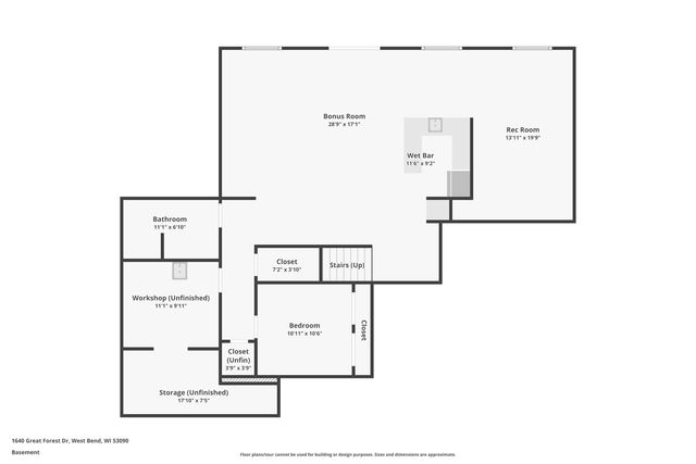1640 Great Forest DRIVE, West Bend, WI 53090
