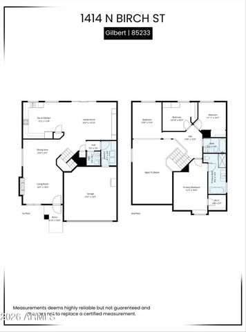 1414 N BIRCH Street, Gilbert, AZ 85233