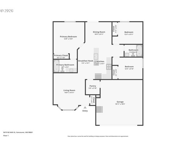 5619 Ne 64TH St, Vancouver, WA 98661