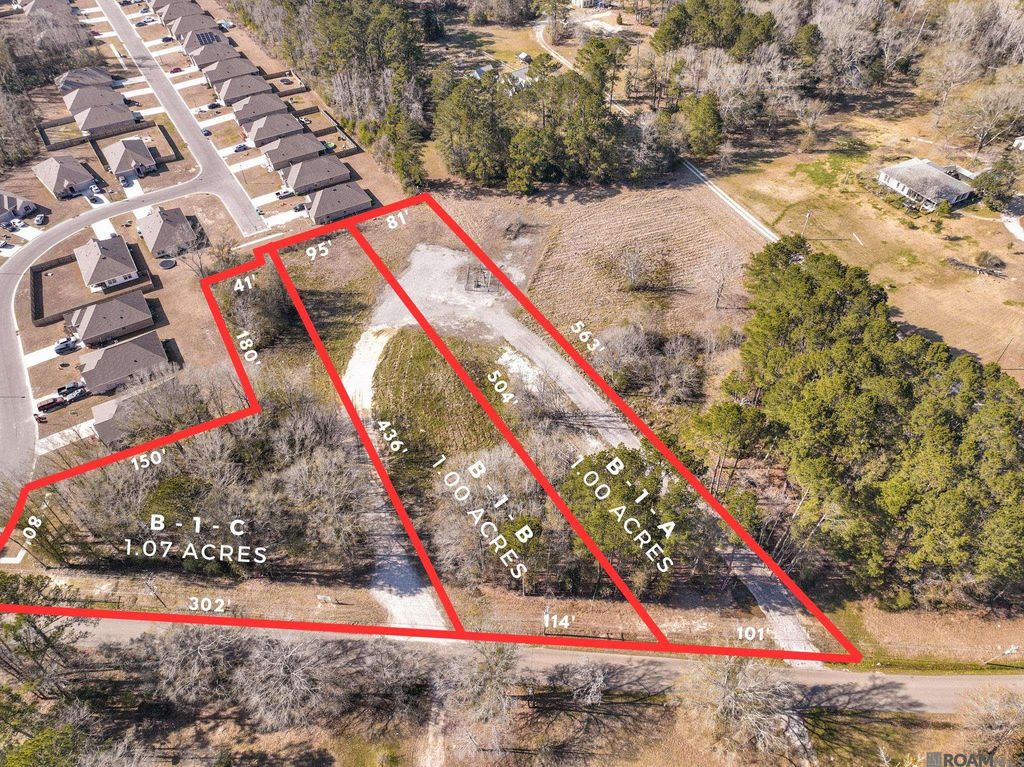 Lot B-1-B Burgess Rd, Denham Springs, LA 70726