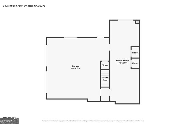 3125 Rock Creek Drive, Rex, GA 30273