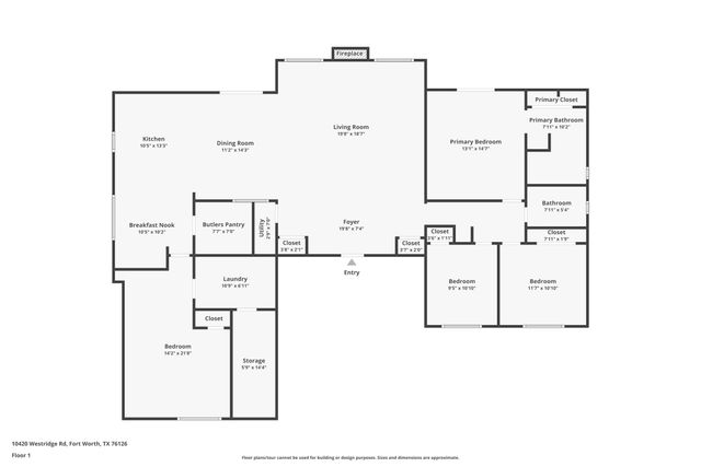 10420 Westridge Road, Fort Worth, TX 76126