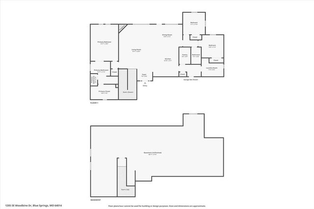1205 SE Woodbine Drive, Blue Springs, MO 64014