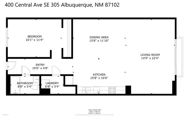 400 Central Avenue SE 305 305, Albuquerque, NM 87102